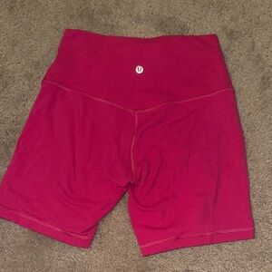 lululemon athletica Women's Vibrant Pink Athletic Shorts